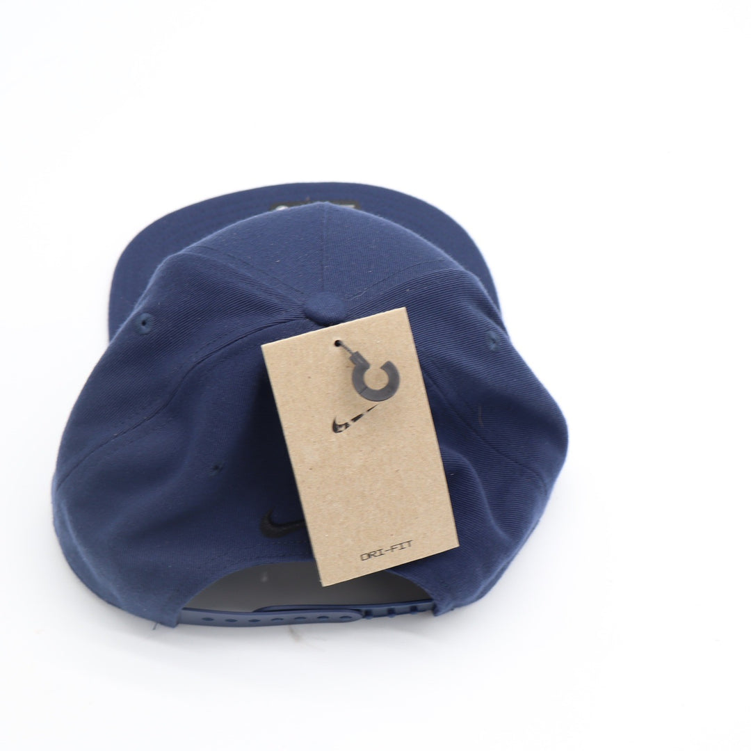 Nike Pro Cap Dri-FIT Navy Blue Flat Brim Rope Hat S/M NEW
