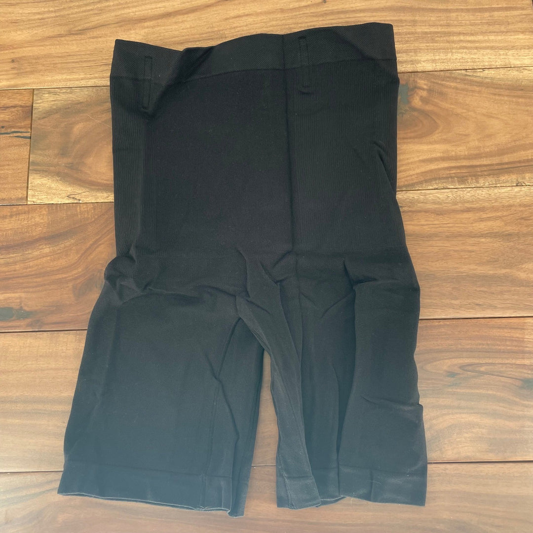 Shapermint Essentials All Day Every Day High Waisted Shaper Shorts Black M L