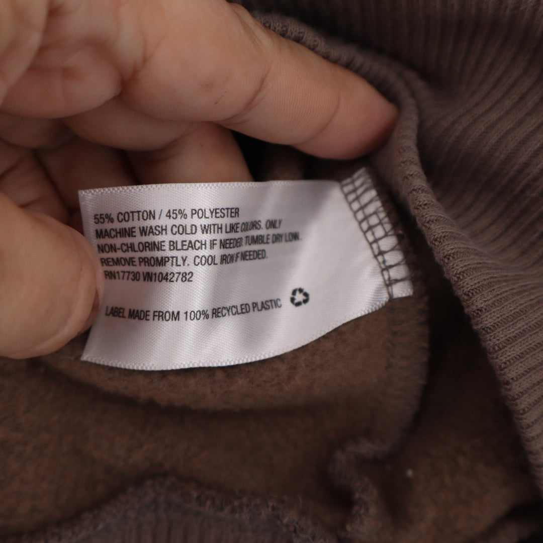 A New Day Womens Brown Crewneck Sweatshirt Size M Relaxed Fit Pullover