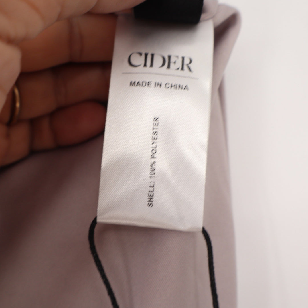 Cider Silver Sequin Mini Skirt High Waisted Party Festival Size Medium NWT