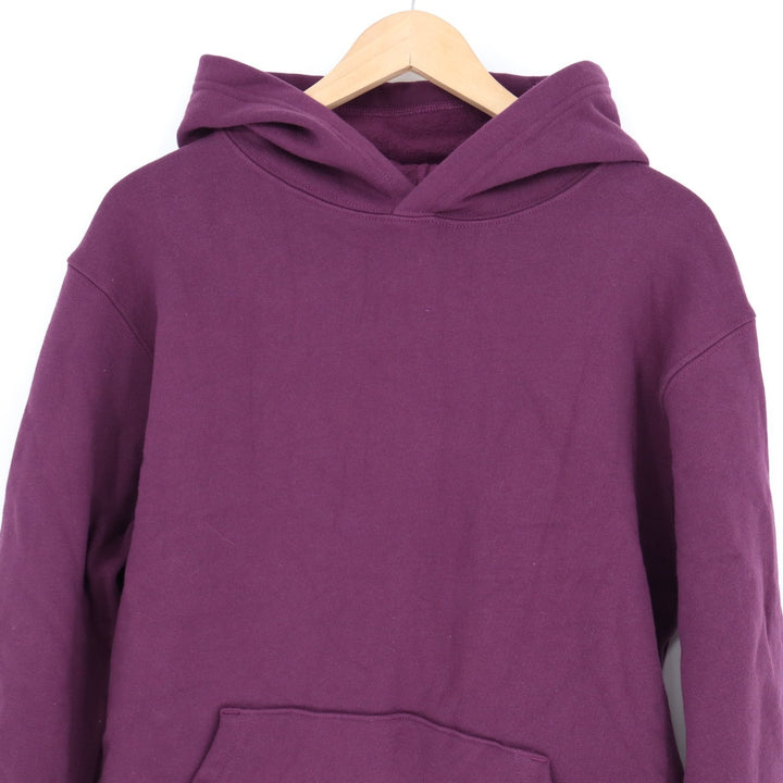 American Giant Midweight Hoodie Womens L Blackberry Wine Cotton Kangaroo Pocket