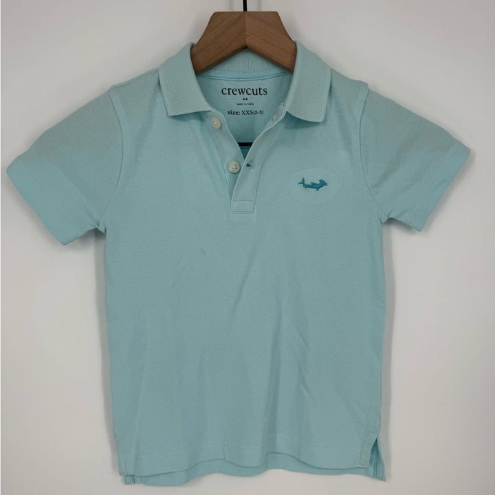 J.Crew Crewcuts Boy's Pique Critter Polo Shirt Size XXS (2-3)