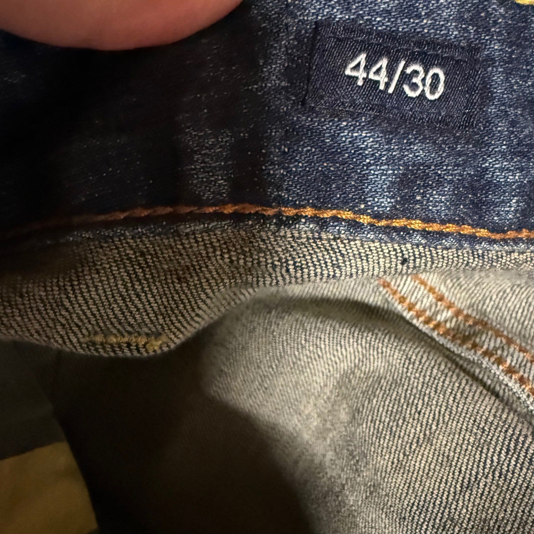 Flag & Anthem Nashville Straight Jeans Erie Wash Mens Size 44x30 Premium Denim