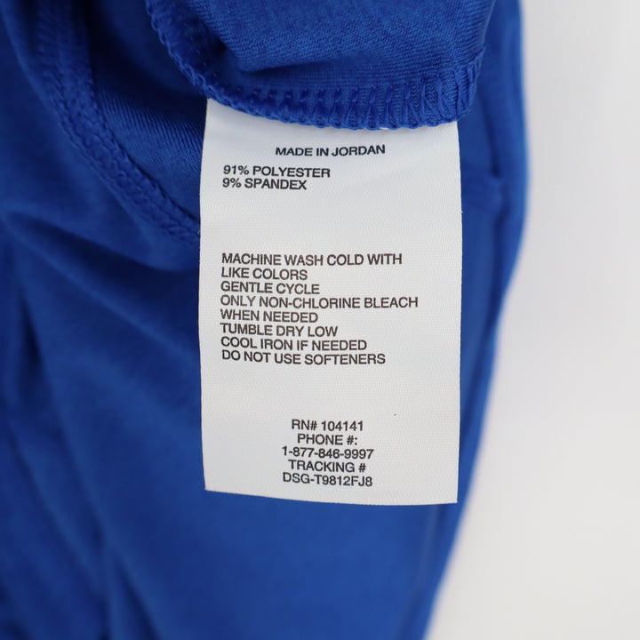 DSG Girls Movement LS 1/4 Zip Royal Blue Heather Pullover Size XL 16