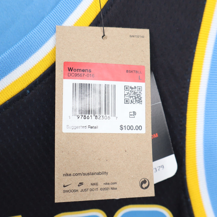 Nike Chicago Sky Angel Reese 5 Explorer Edition WNBA Jersey Black L