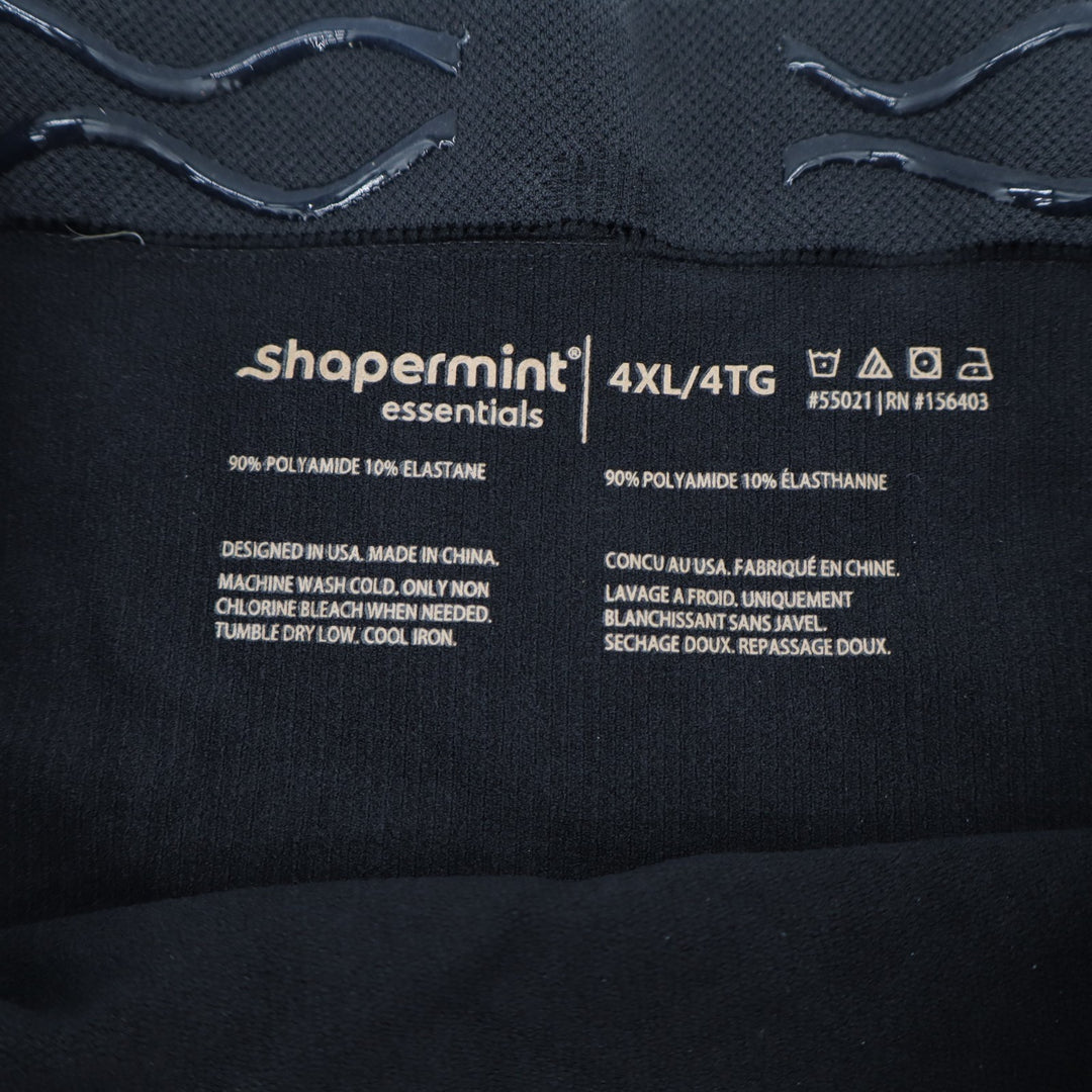 Shapermint Essentials All Day Every Day Shaper Shorts Women 4XL Black High-Waist