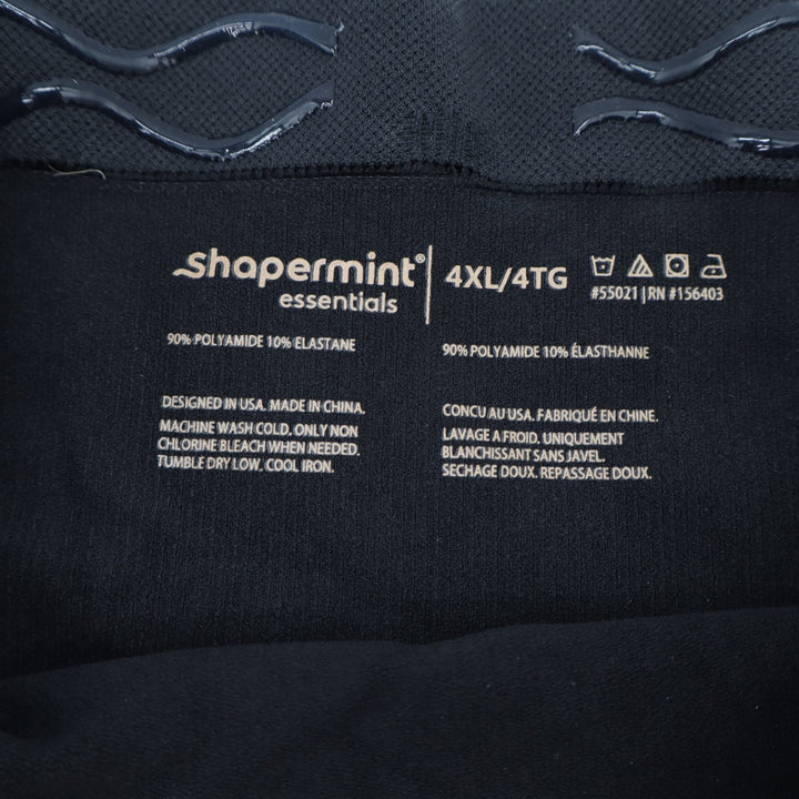 Shapermint Essentials All Day Every Day Shaper Shorts Women 4XL Black High-Waist