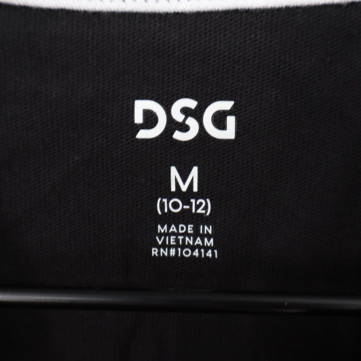 DSG Girls Harlem New York Basketball Graphic T-Shirt Black Size M 10-12 8965