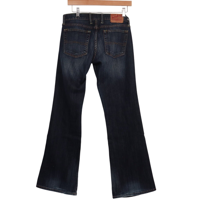 Lucky Brand Bootcut Jeans Womens 4/27 Blue Denim Cotton Stretch Zip Fly Low Rise
