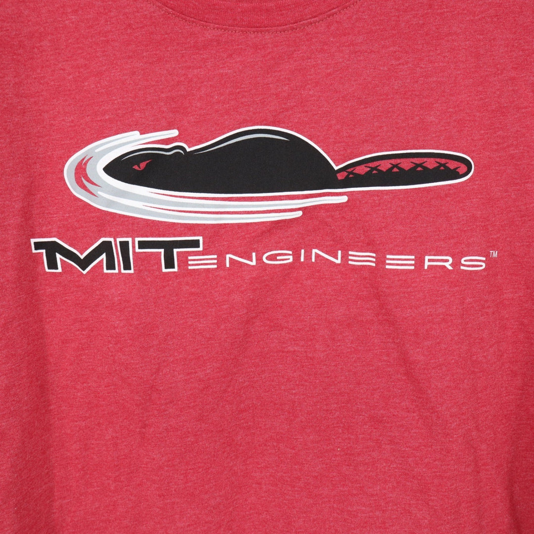 Colosseum MIT Engineers Red Heathered Graphic T-Shirt XL NCAA