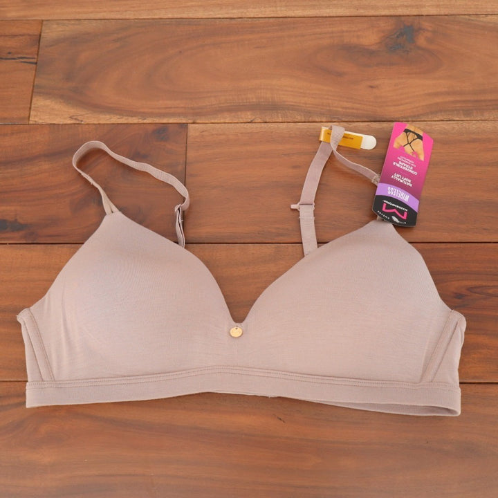 Maidenform Everyday Luxe T-Shirt Bra Women's 36A Evening Blush Stretch Wireless