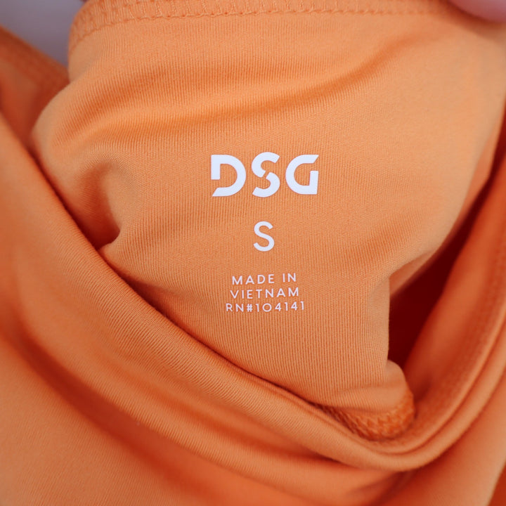 DSG Momentum 7/8 High Waisted Leggings Vintage Orange Womens Small NWT