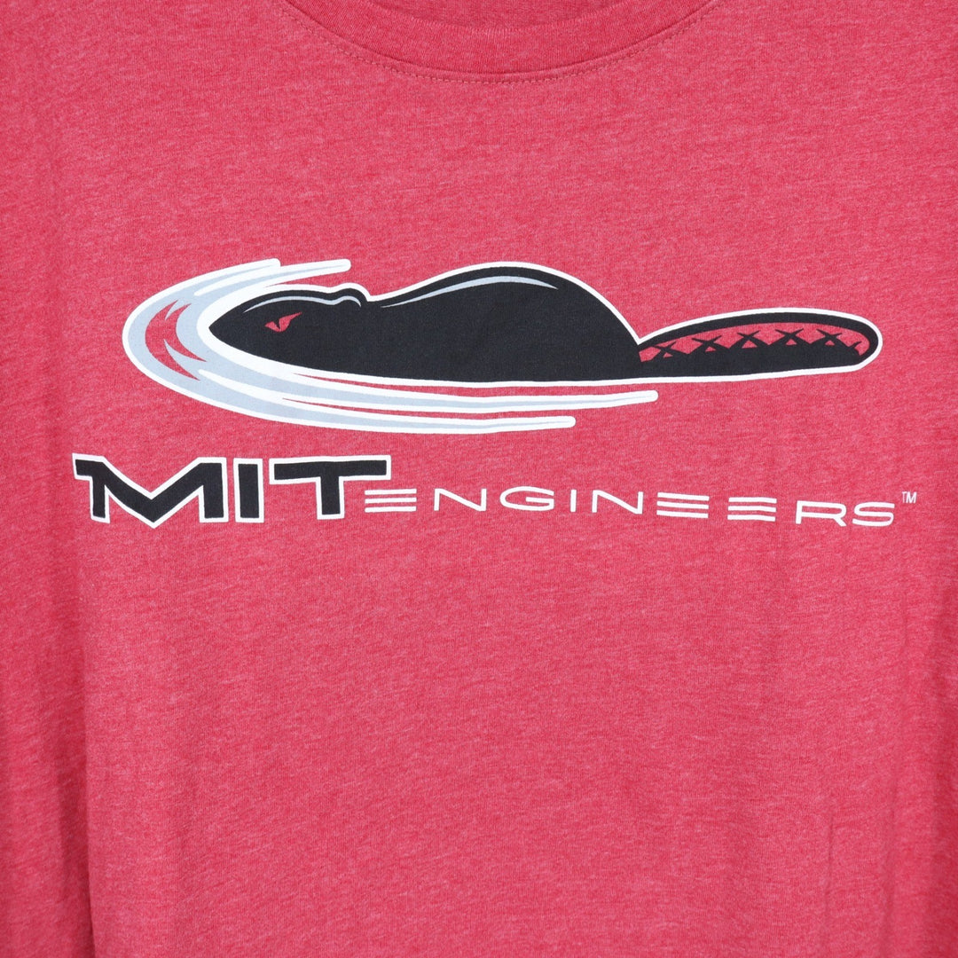 Colosseum MIT Engineers Heather Red Graphic T-Shirt XL