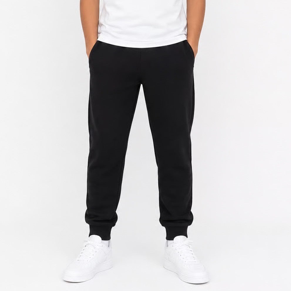 All in Motion Boys Black Fleece Joggers Sweatpants Size M 8 Activewear