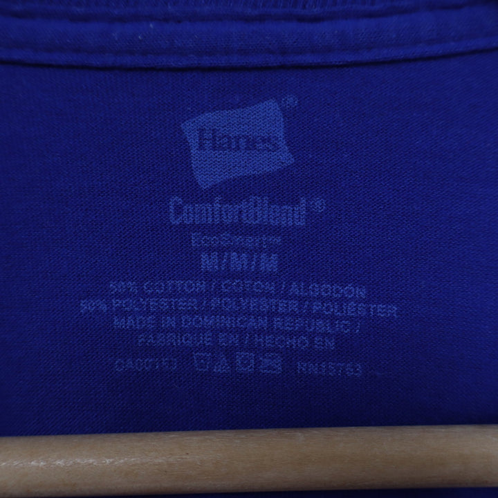 Hanes Aquafina Graphic T-Shirt Mens Medium Blue ComfortBlend EcoSmart