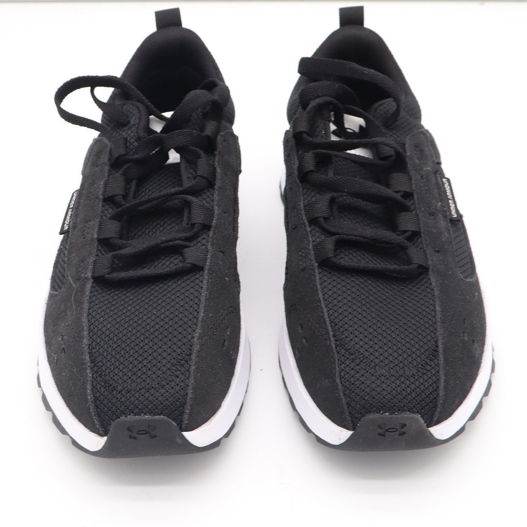 Under Armour Essential Heritage Black White Sneakers Women's Size 8