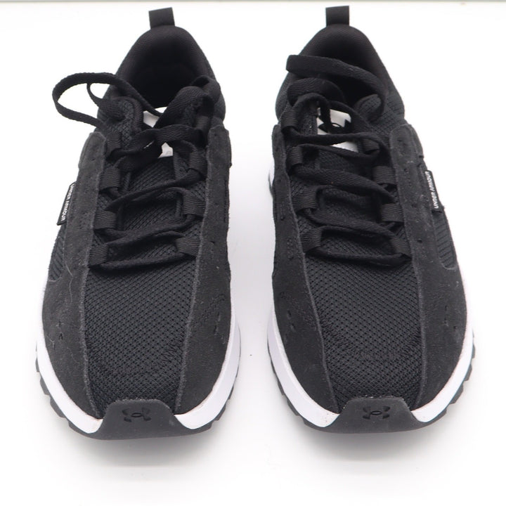 Under Armour Essential Heritage Black White Sneakers Women's Size 8