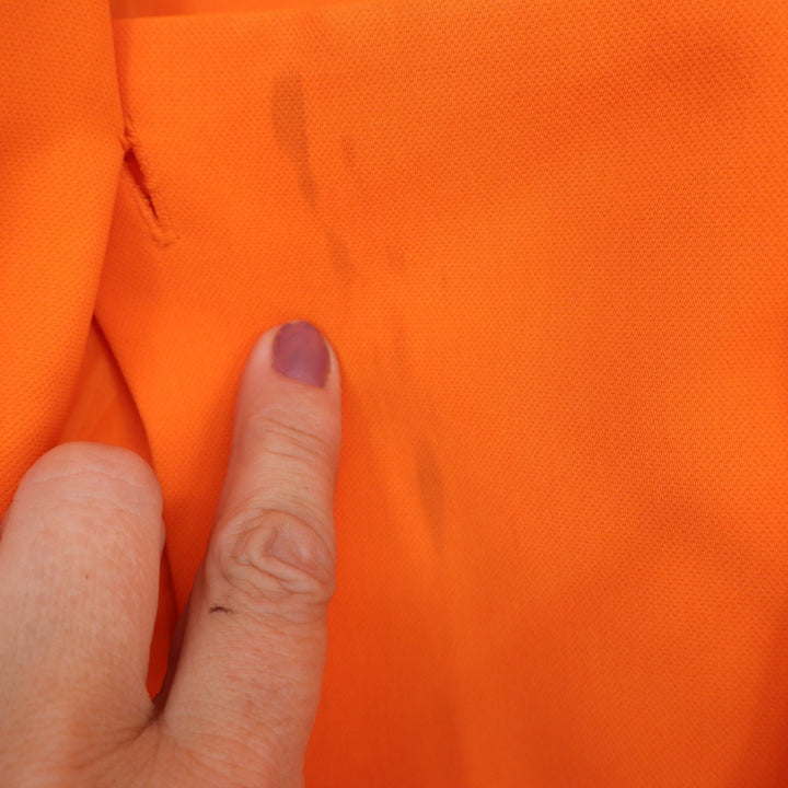 EMR Suits Orange Rosette Trim 2 Piece Skirt Suit Set Plus Size 22W Blazer Skirt