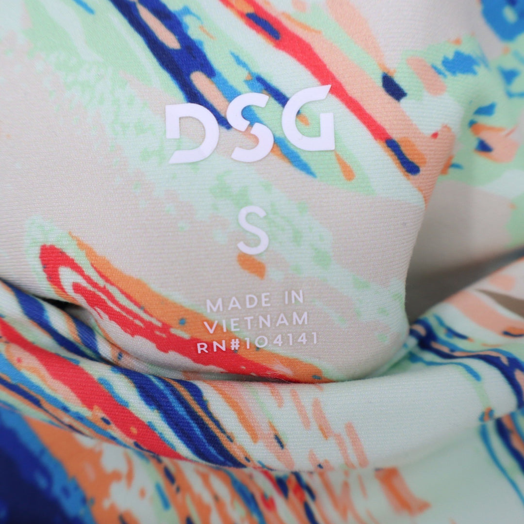 DSG Momentum 7/8 Leggings Womens Small Amped Up Multi Marble Swirl