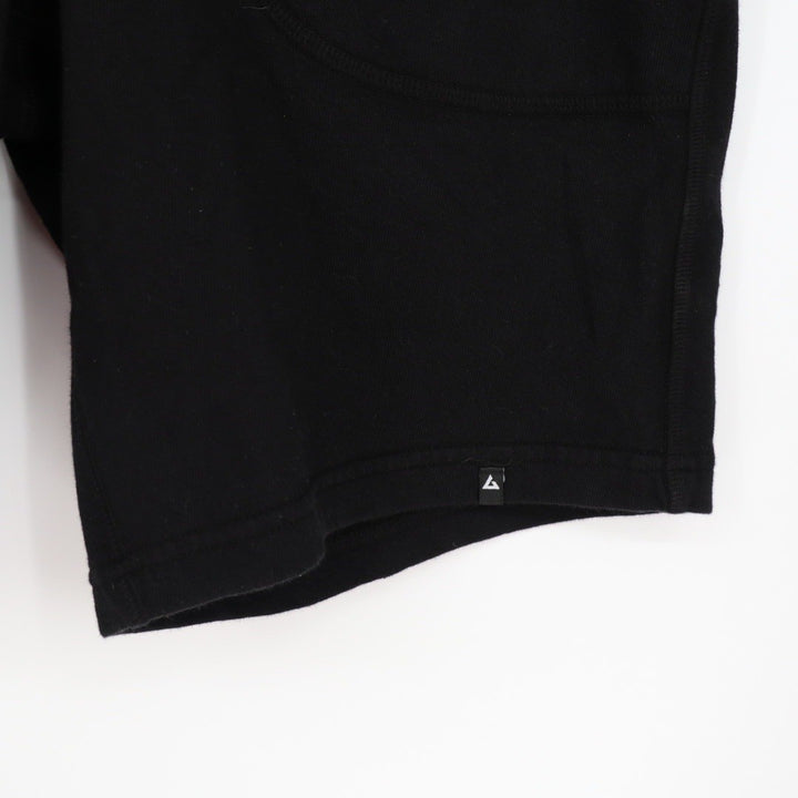 American Giant Mens Sweatshort Black Cotton Elastic Waist Drawstring Size M