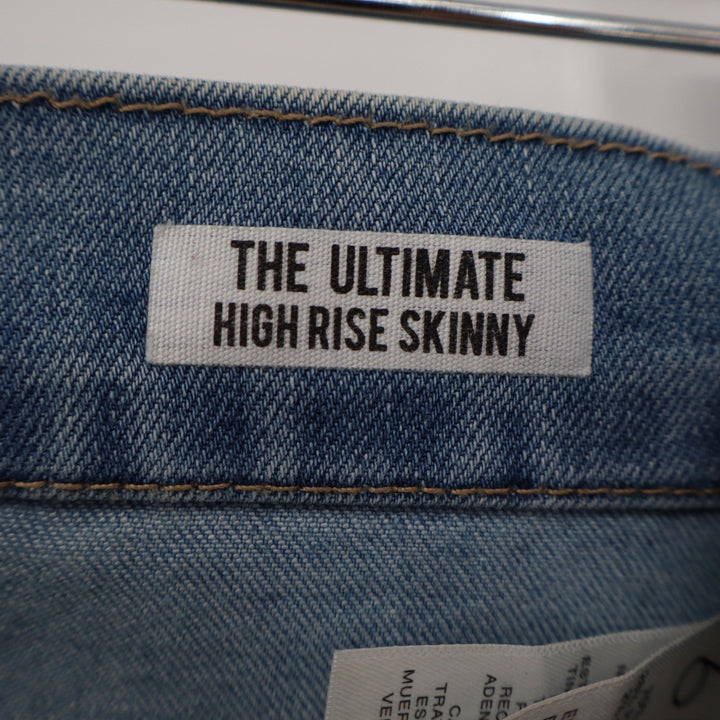 Kensie Jeans Ultimate High Rise Skinny Light Wash Denim Size 6/28 Ankle Length