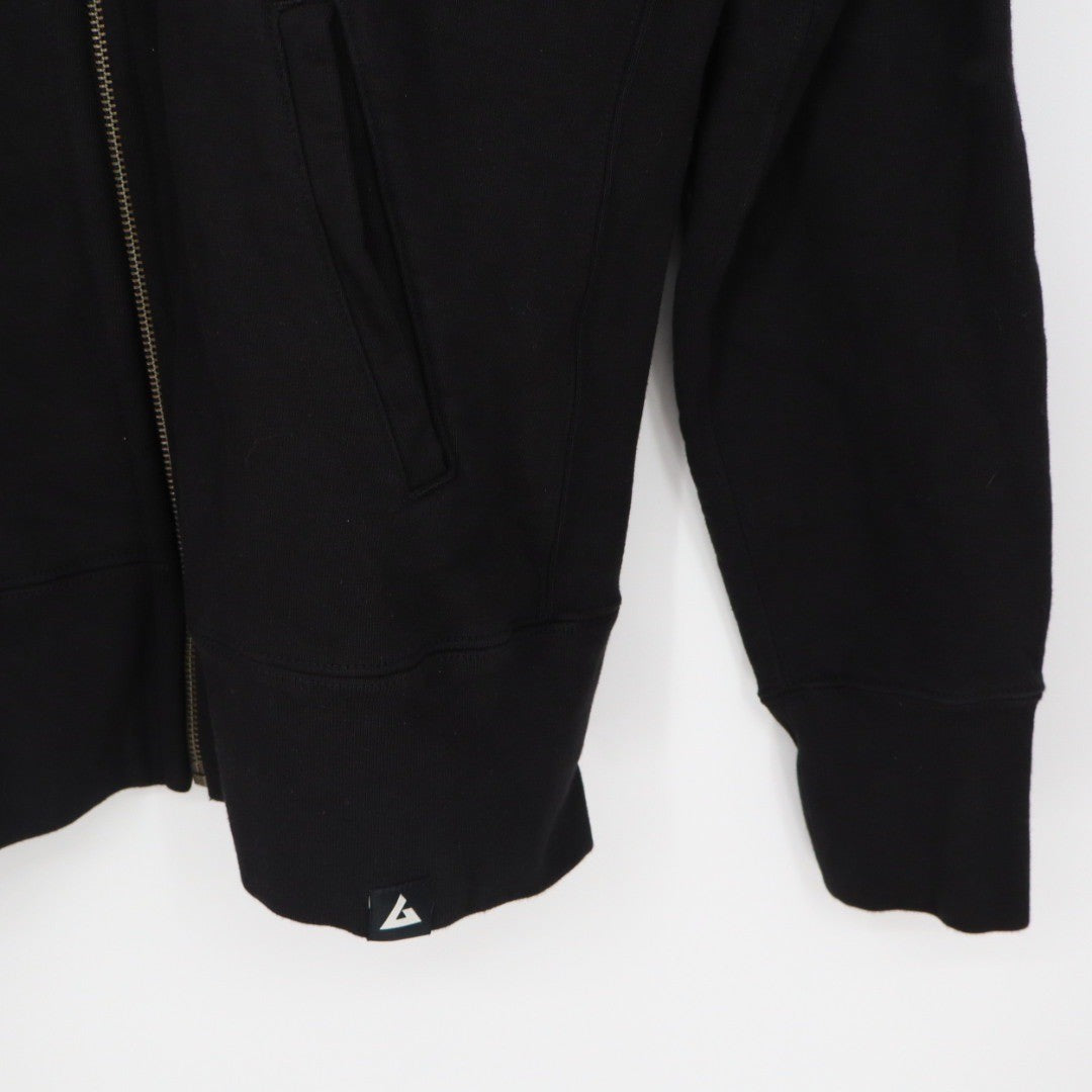 American Giant Mike Rowe Works Black Full Zip Jacket Size L Made in USA