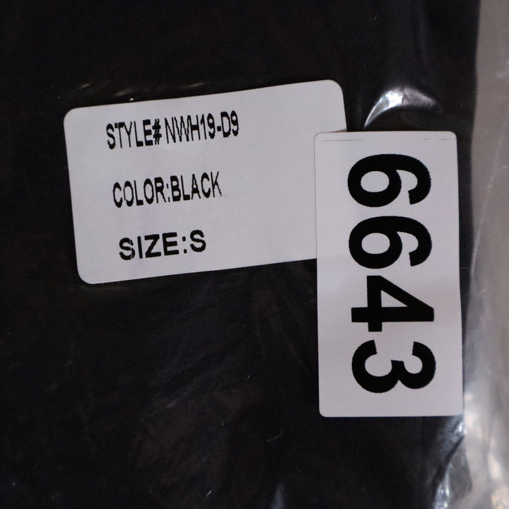 Naked Wardrobe Black Faux Fur Trim Cutout Mini Dress NWH19-D9 Small