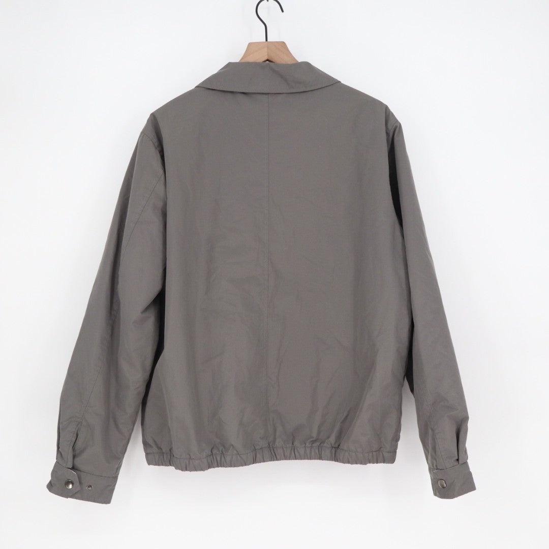US Polo Assn Mens Jacket Gray Lightweight Zip Up Collared Size L
