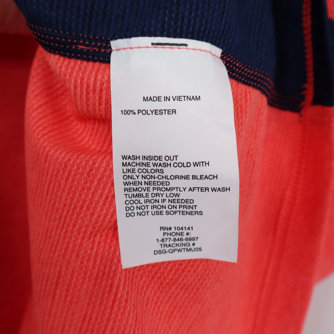 DSG Boys XL 18 Pieced Graphic Movement Tee Cabana Coral Navy Basketball 1989 NEW