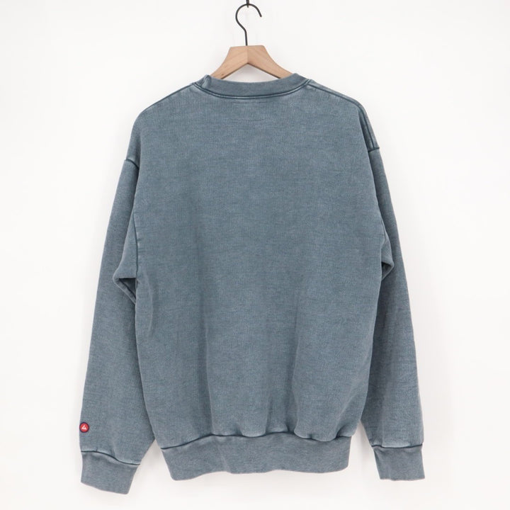 American Giant American Vintage Sweatshirt Unisex Large Blue Cotton Crew Neck