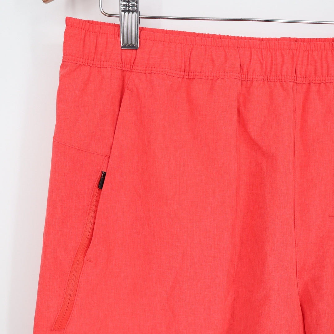 DSG Mens 8 Inch Agility Short Cabana Coral Heather Orange Pink Size M New