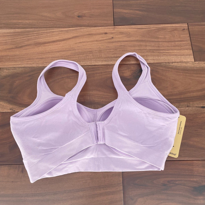 Truekind Daily Comfort Wirefree Shaper Bra Light Purple Size L