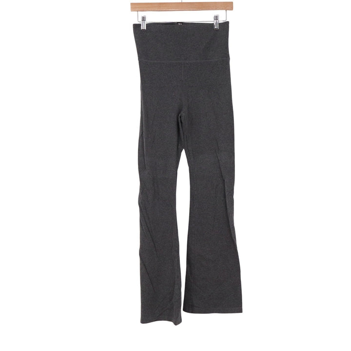 VSX Victoria's Secret Sport Gray High Waisted Flare Yoga Pants XS Short 10479