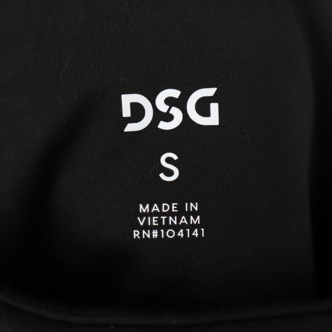 DSG Womens Momentum Capri Leggings Pure Black High Rise Crop Size S