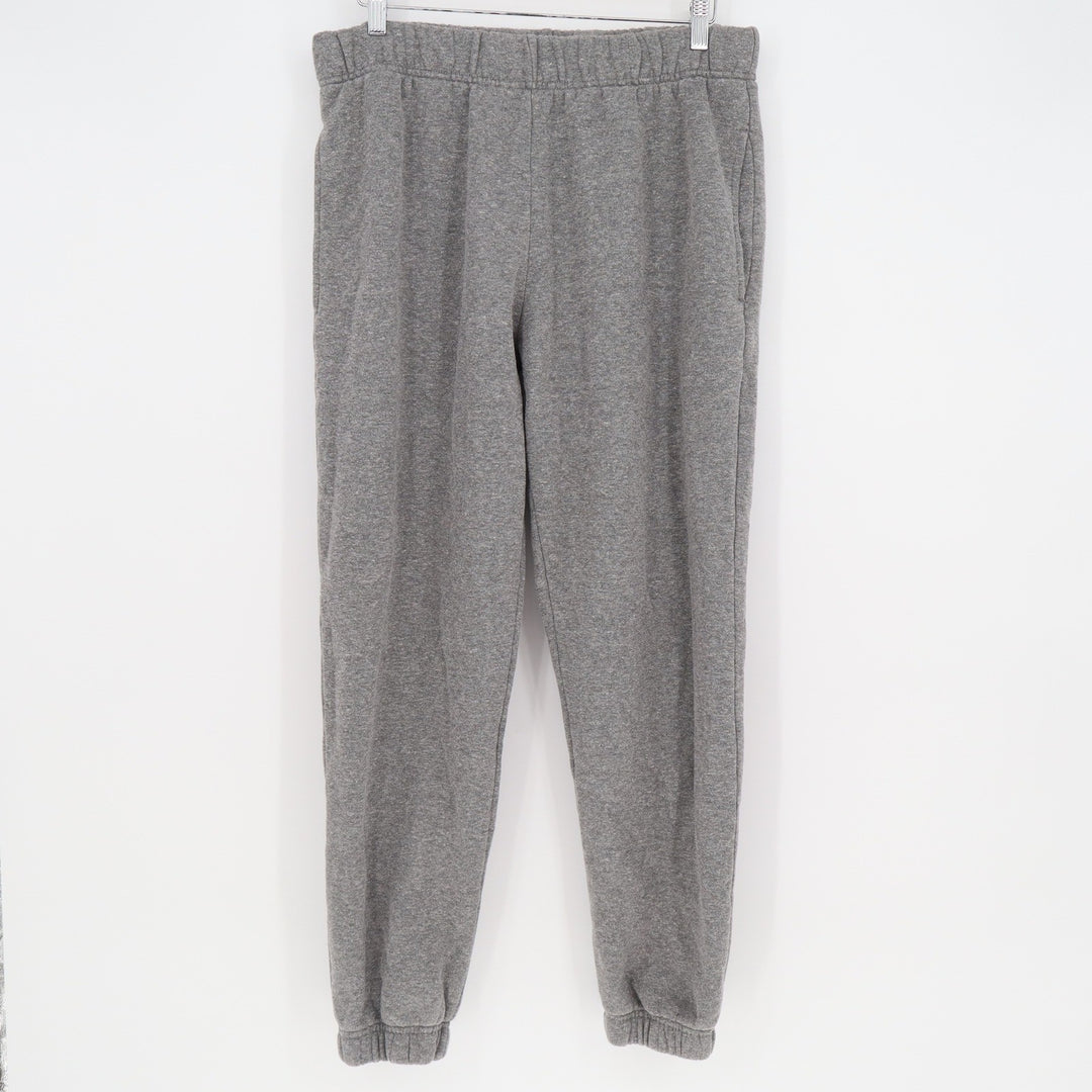 Spiritual Gangster Mens Gray Star Graphic Jogger Sweatpants Size L Fleece Lined