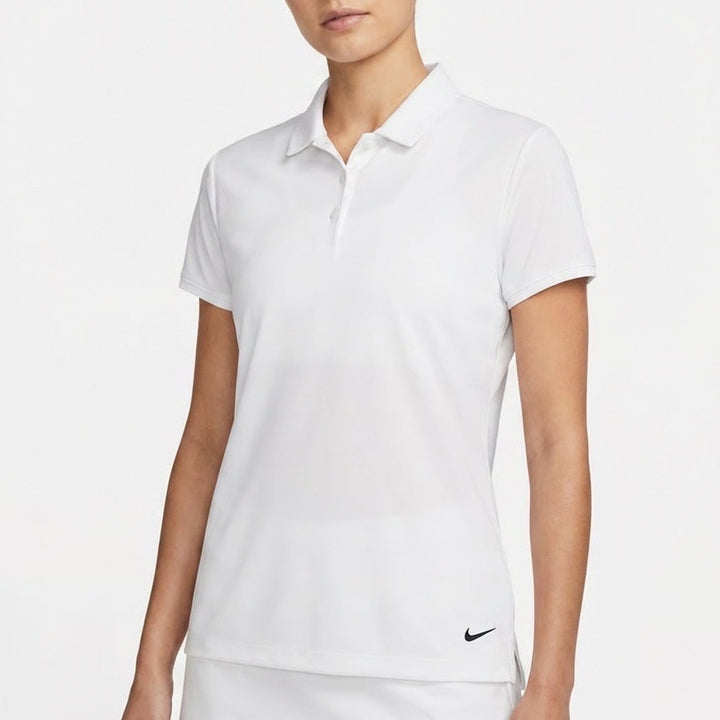 Nike Golf Womens Dri-FIT Polo Shirt White XXL New