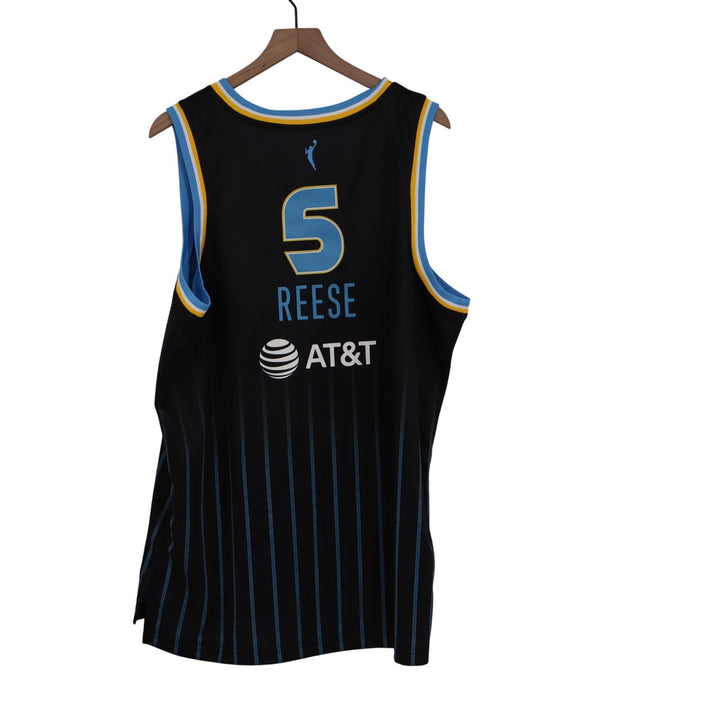 Nike Chicago Sky Angel Reese Rebel Edition Victory Jersey Black Blue XL