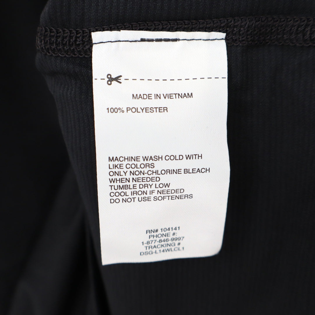 DSG Boys Movement Tee Pure Black Short Sleeve Athletic Shirt Size M 10-12 NWT