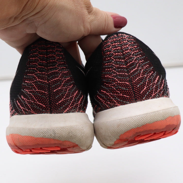 Nike Womens FS Lite Run 2 Fury Black Pink Orange Running Shoes Size 9.5