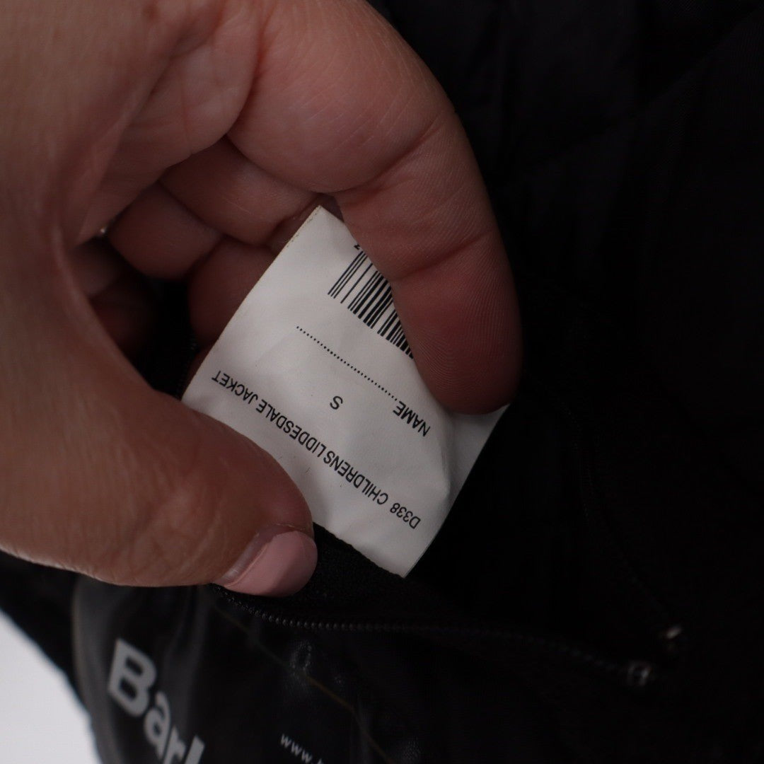 Barbour Children Liddesdale Quilted Jacket Black Size S