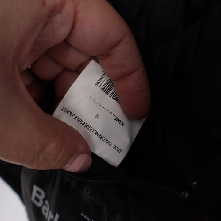 Barbour Children Liddesdale Quilted Jacket Black Size S