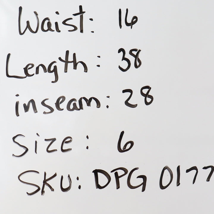 Hilary Radley Dress Pants Womens 6 Black White Micro Print Excellent