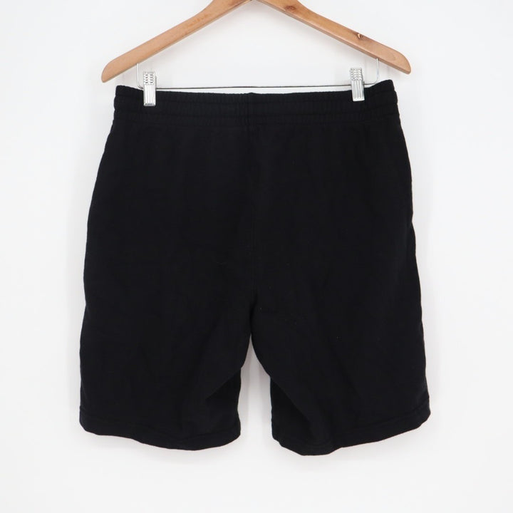 American Giant Sweat Shorts Mens Small Black Cotton Drawstring Waist Casual