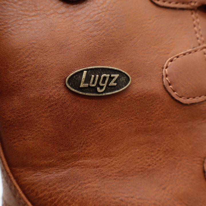 Lugz Duck Boots Womens 8 Tallulah Brown Black Water Resistant Faux Fur New