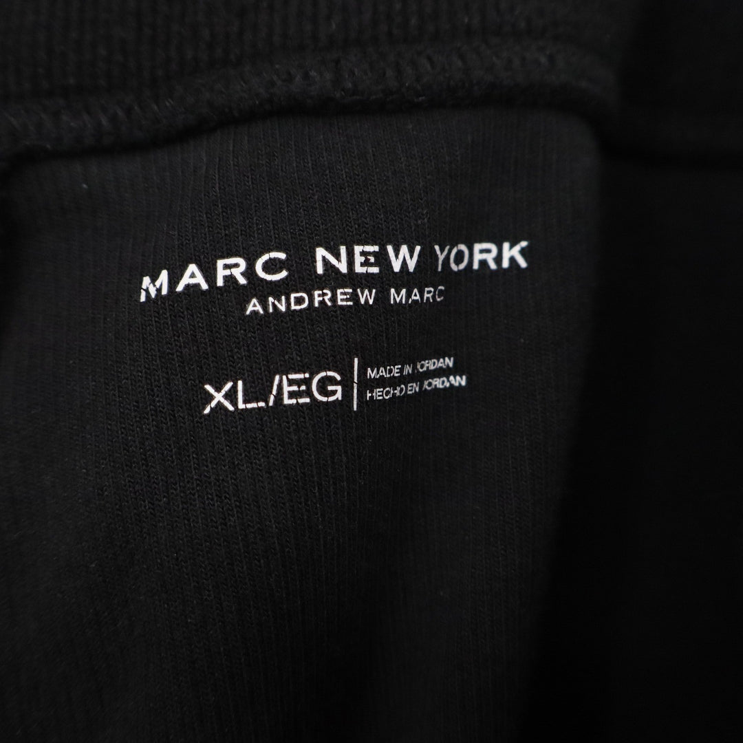 Marc New York Andrew Marc Mens XL Black Jogger Sweatpants Drawstring
