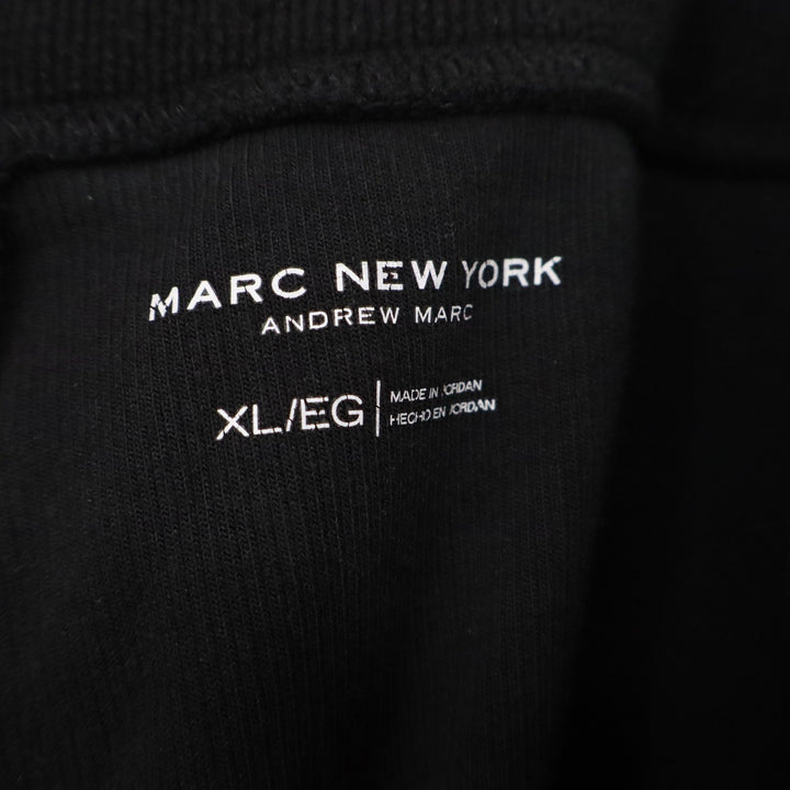 Marc New York Andrew Marc Mens XL Black Jogger Sweatpants Drawstring