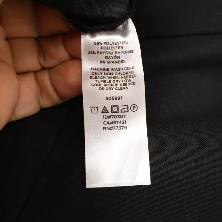 Ann Taylor Factory The Straight In Curvy Black Dress Pants Size 8 Professional