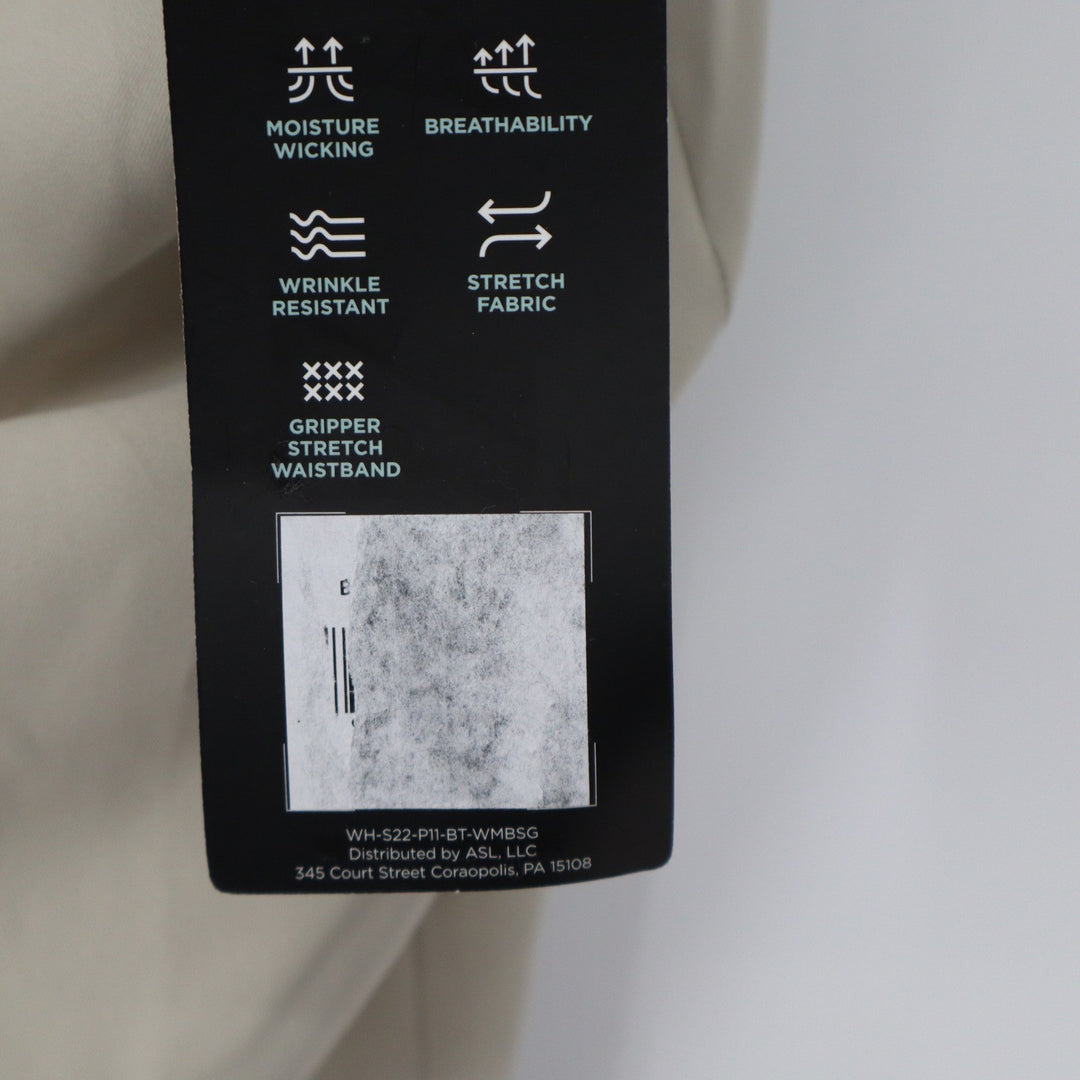 Walter Hagen Mens Perfect 11 Golf Shorts Khaki Tan Stretch Size 48 NEW