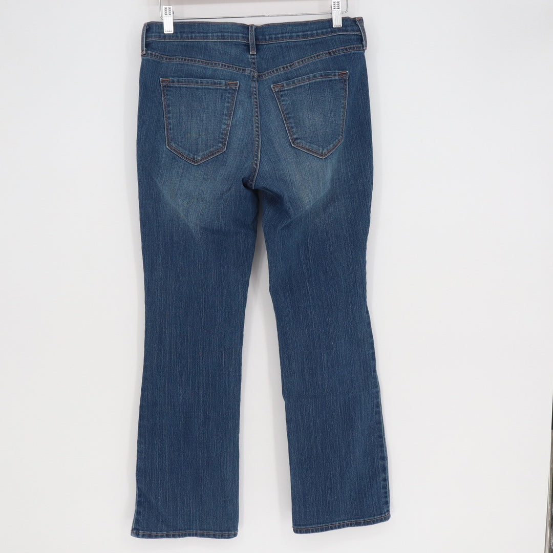 Old Navy Curvy Boot-Cut Jeans Womens 8 Short Medium Wash Blue Stretch Pants