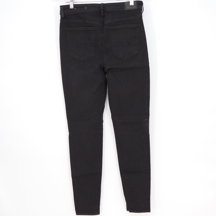 American Eagle Ne(x)t Level Stretch Skinny Jeans Black High Rise Size 10 Regular